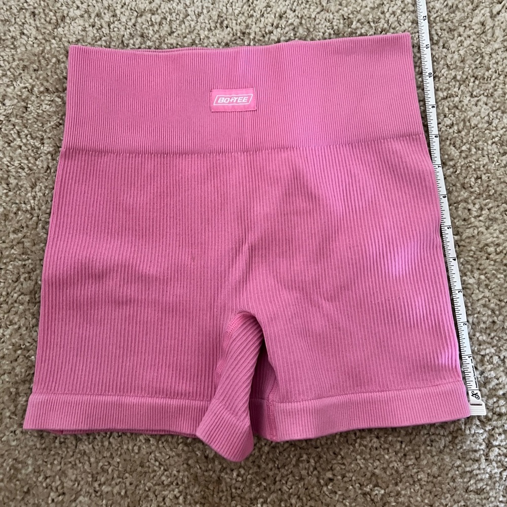 Bo + Tee Hot Pink Shorts